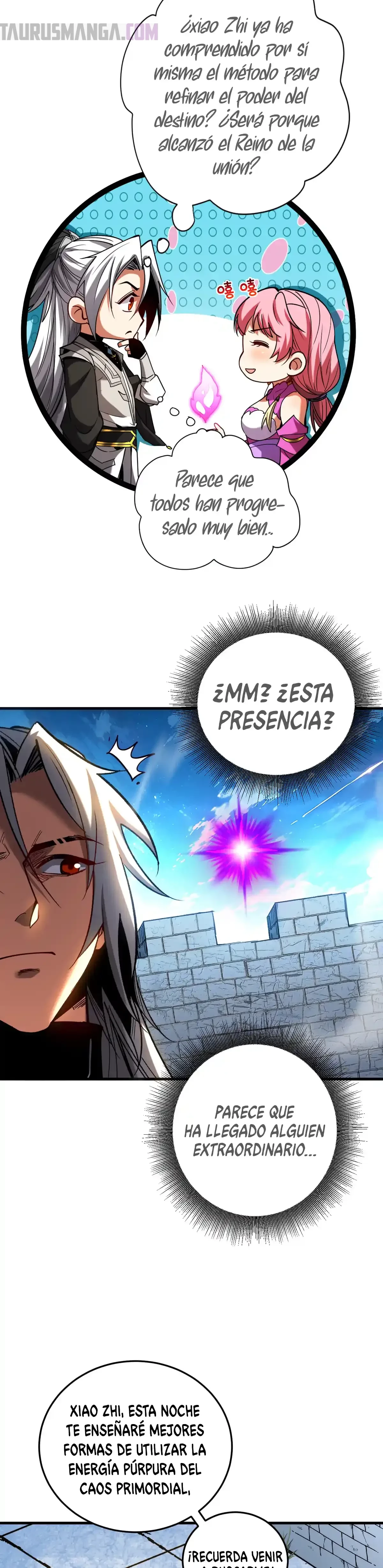Mientras mis discípulas se matan, yo me relajo! > Capitulo 125 > Page 91